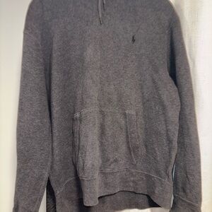 Ralph Lauren Dark Gray Pullover Hoodie